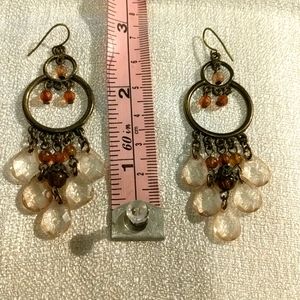 Dingley Brown Chrome earrings